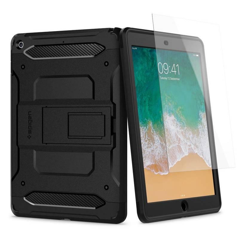 Kryt Spigen Pro Guard pro Apple iPad 9,7" černý