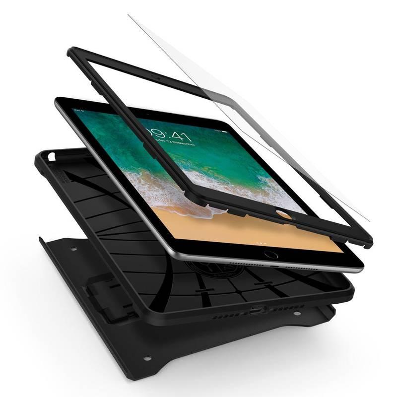 Kryt Spigen Pro Guard pro Apple iPad 9,7" černý