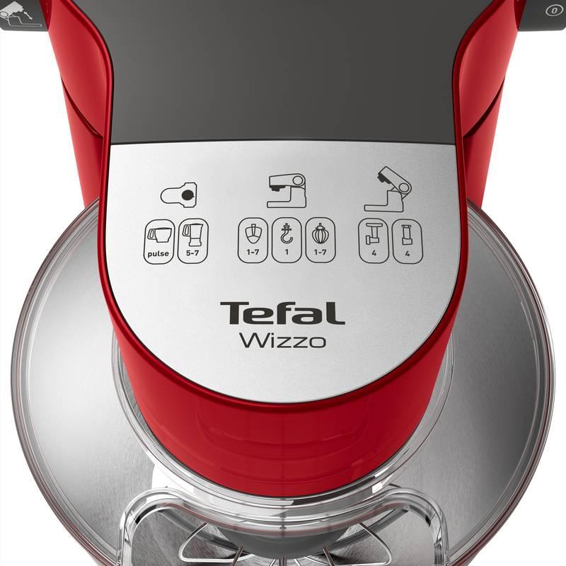 Kuchyňský robot Tefal Wizzo QB317538 červený