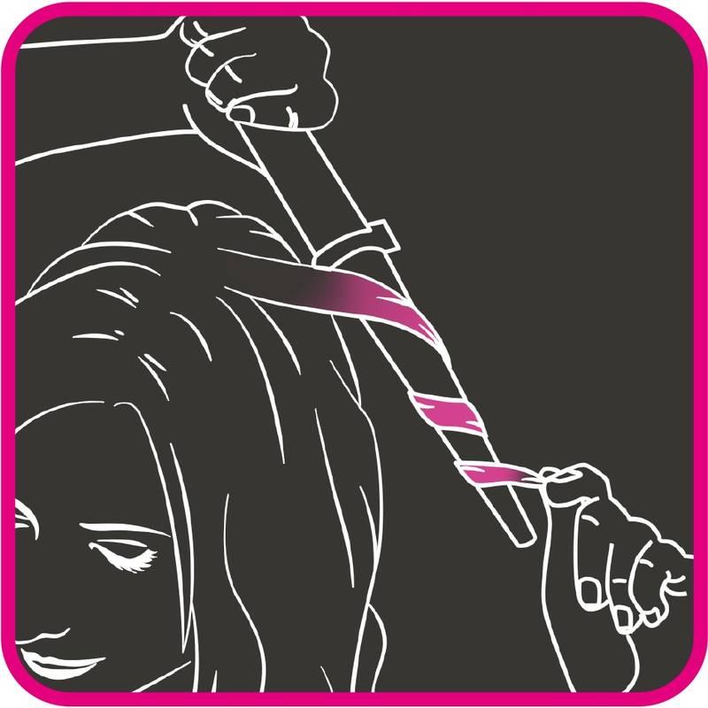 Kulma Rowenta CF3242F0 černá růžová