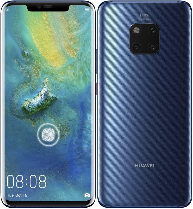 Mobilní telefon Huawei Mate 20 Pro modrý, Mobilní, telefon, Huawei, Mate, 20, Pro, modrý