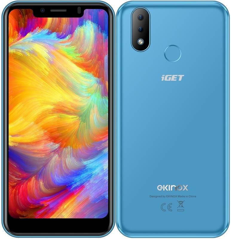 Mobilní telefon iGET Ekinox E6 modrý