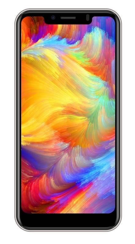 Mobilní telefon iGET Ekinox E6 zlatý