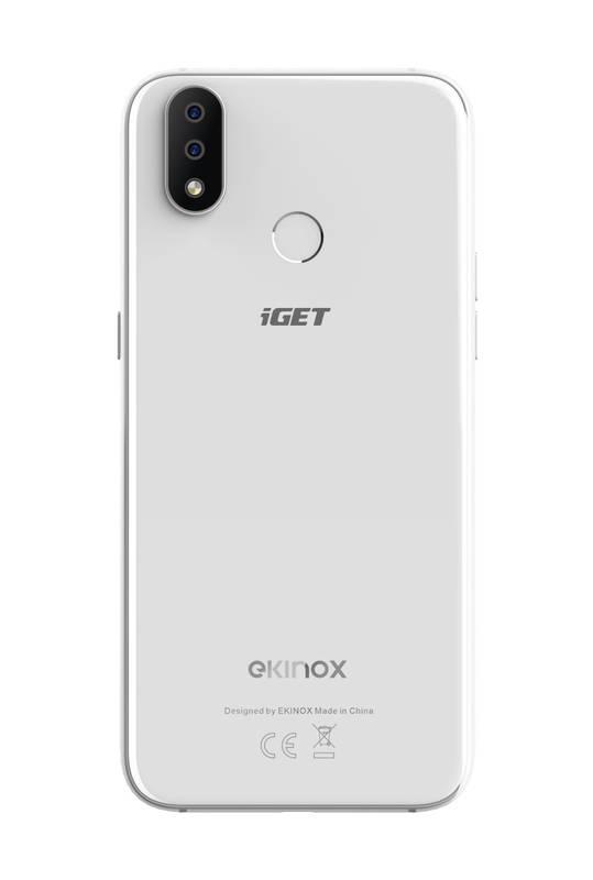 Mobilní telefon iGET Ekinox E8 bílý, Mobilní, telefon, iGET, Ekinox, E8, bílý