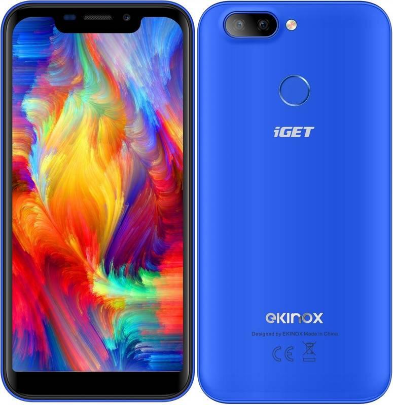 Mobilní telefon iGET Ekinox K5 DS modrý