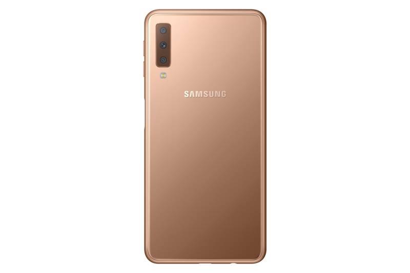 Mobilní telefon Samsung Galaxy A7 Dual SIM zlatý, Mobilní, telefon, Samsung, Galaxy, A7, Dual, SIM, zlatý