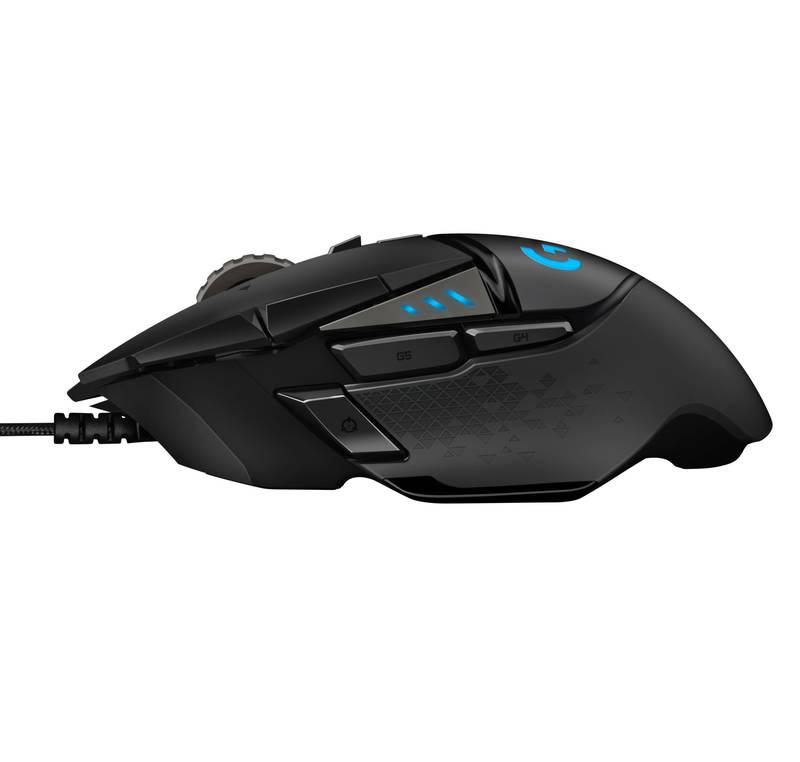 Myš Logitech Gaming G502 HERO High Performance černá, Myš, Logitech, Gaming, G502, HERO, High, Performance, černá