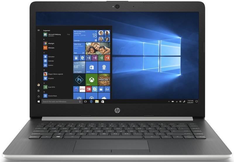 Notebook HP 14-dg0001nc stříbrný