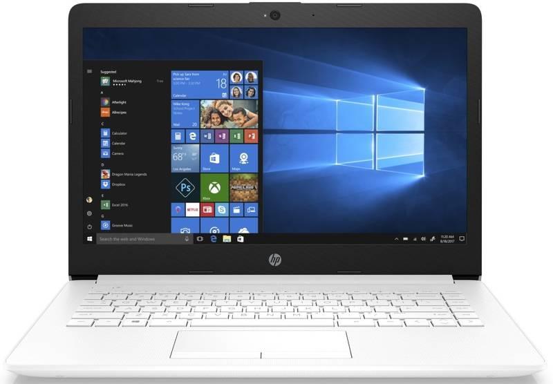 Notebook HP 14-dg0002nc bílý