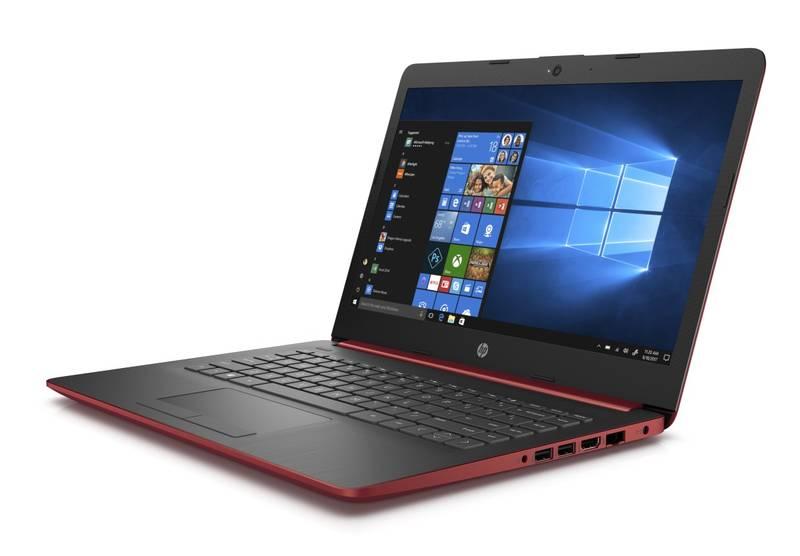 Notebook HP 14-dg0003nc červený