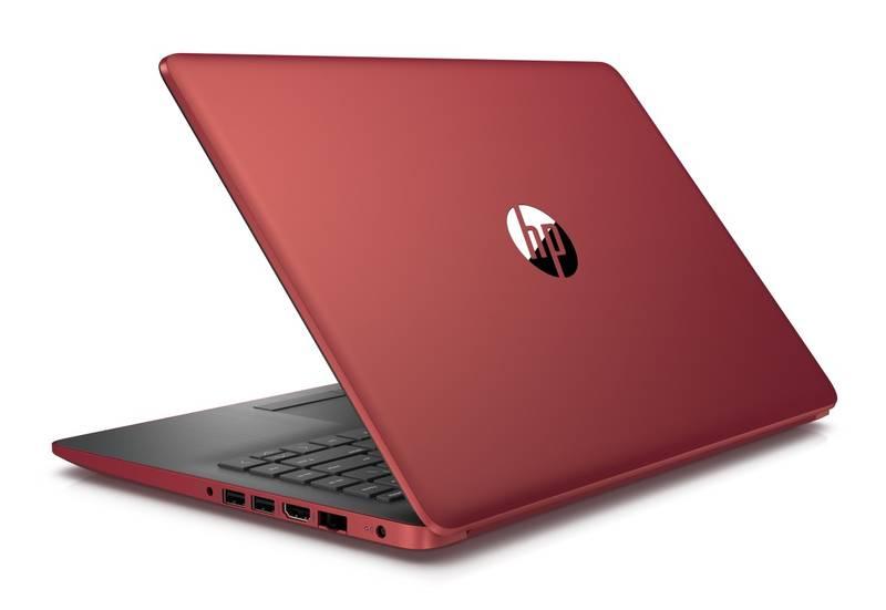Notebook HP 14-dg0003nc červený