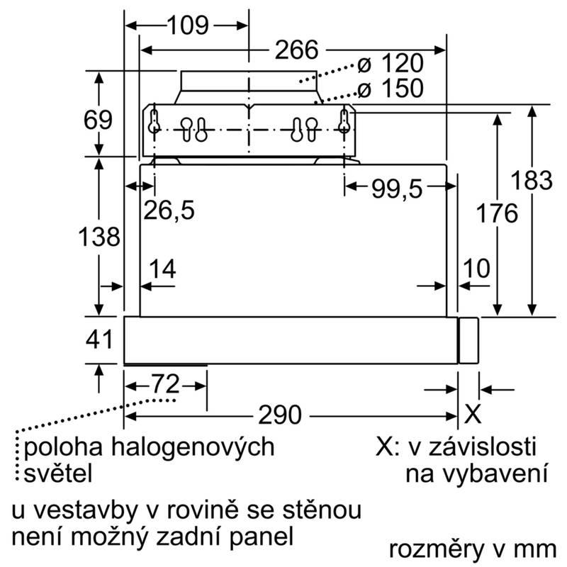Odsavač par Bosch DFL063W55