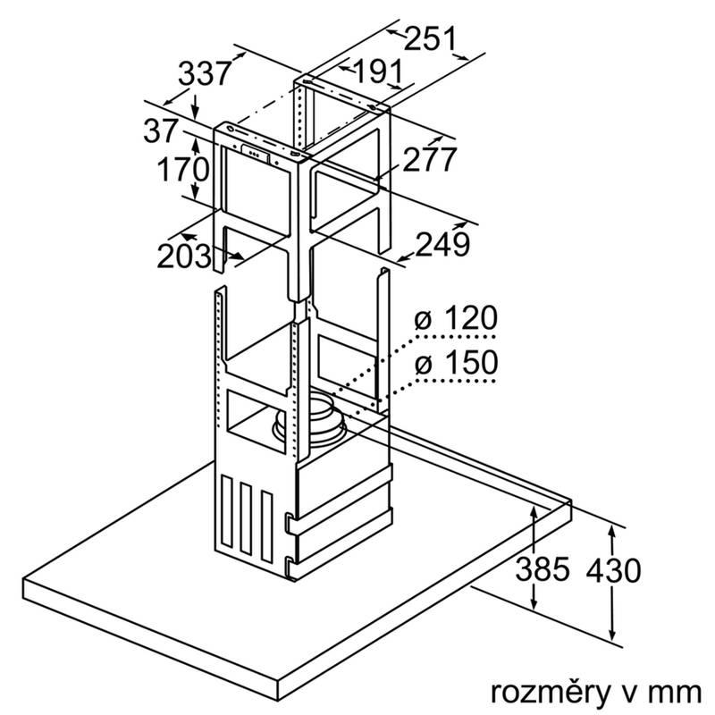 Odsavač par Siemens LF91BUV50 nerez, Odsavač, par, Siemens, LF91BUV50, nerez