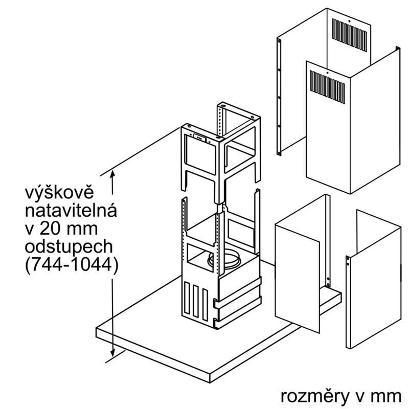 Odsavač par Siemens LF91BUV50 nerez