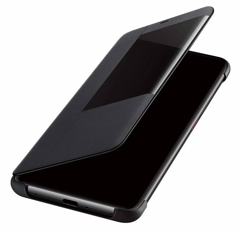 Pouzdro na mobil flipové Huawei View Cover pro Mate 20 Pro černé