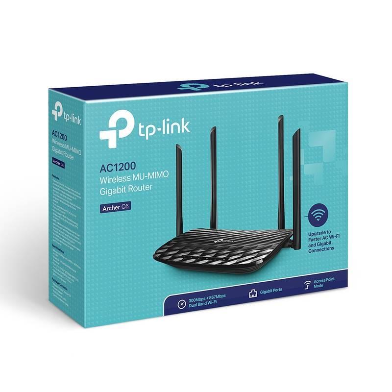 Router TP-Link Archer C6 černý