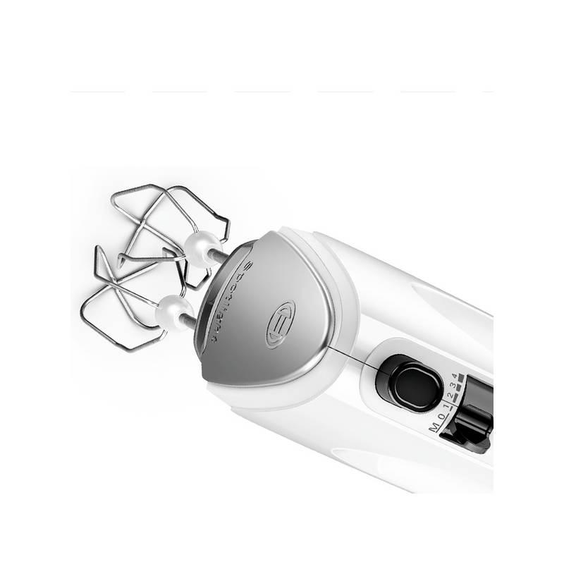 Ruční šlehač Bosch MFQ25200 stříbrný bílý