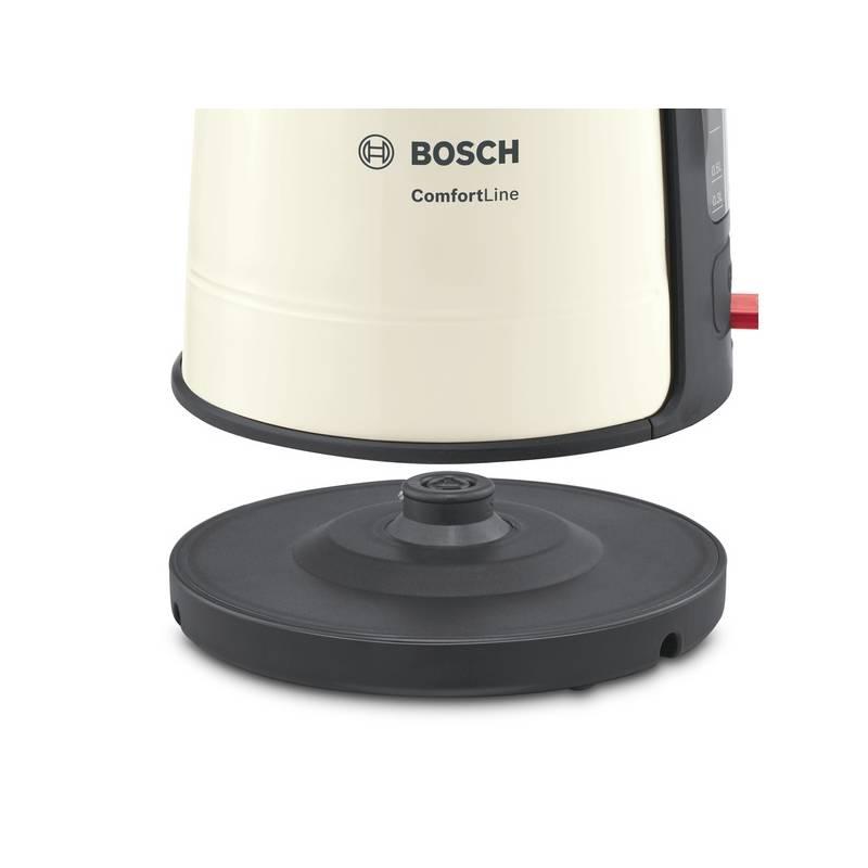 Rychlovarná konvice Bosch TWK6A017 černá krémová