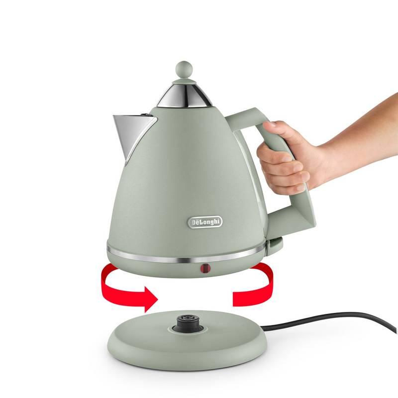 Rychlovarná konvice DeLonghi KBX2016GR zelená