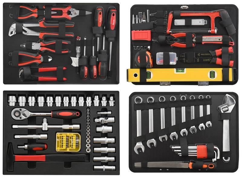 Sada nářadí Compass ALU PROFI, 139 ks 9458