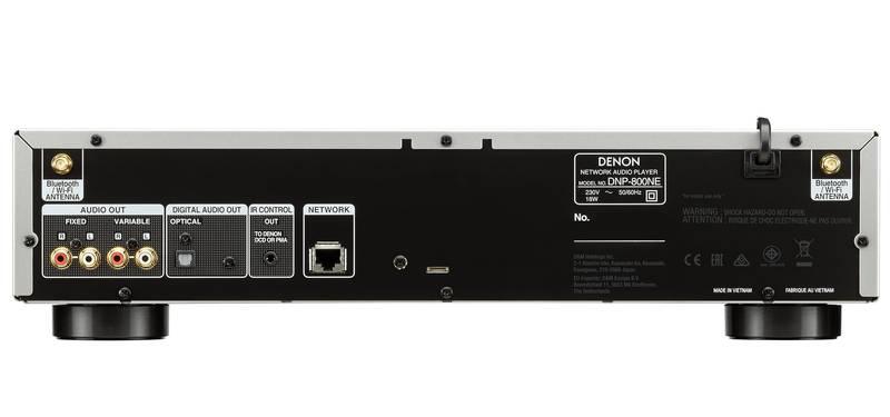 Síťový přehrávač Denon DNP-800NE zesilovač PMA-800NE set repro Polk Signature S55E černý