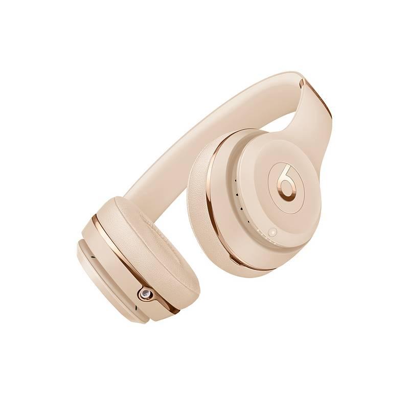 Sluchátka Beats Solo3 Wireless On-Ear - saténově zlatá, Sluchátka, Beats, Solo3, Wireless, On-Ear, saténově, zlatá