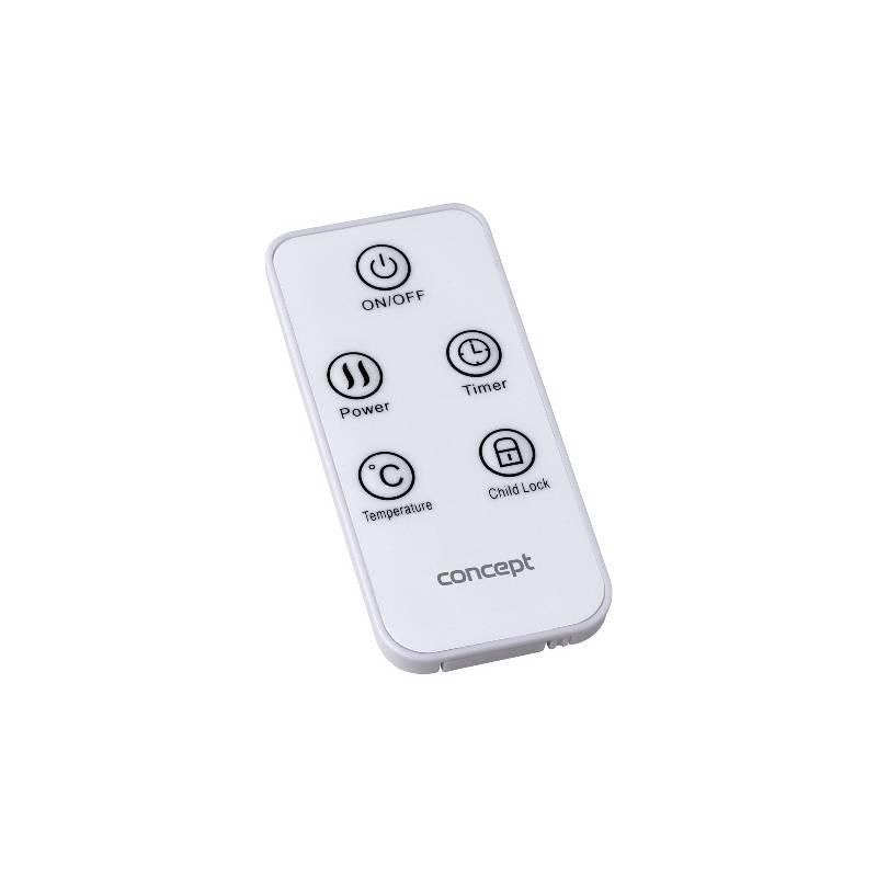 Teplovzdušný konvektor Concept KS4010 černý