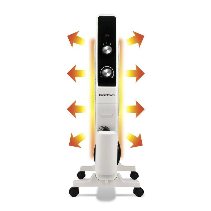 Teplovzdušný ventilátor G3 Ferrari G60015 bílý