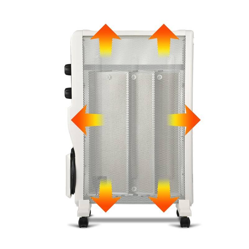 Teplovzdušný ventilátor G3 Ferrari G60015 bílý