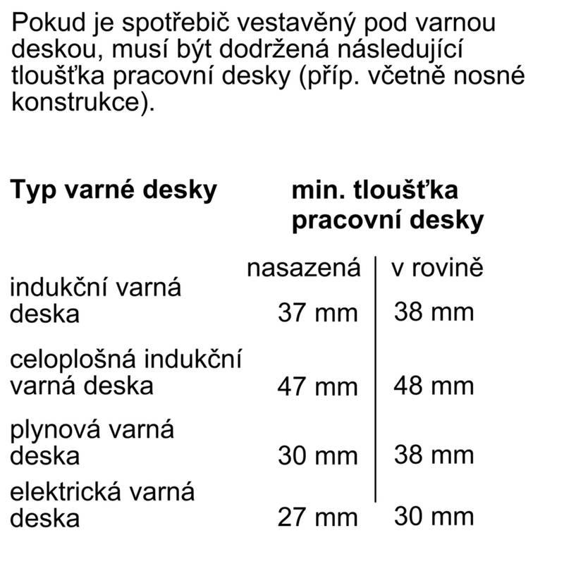 Trouba Bosch HBG635BB1 černá