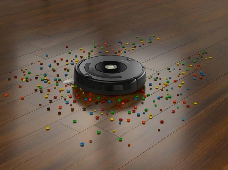 Vysavač robotický iRobot Roomba 676 šedý