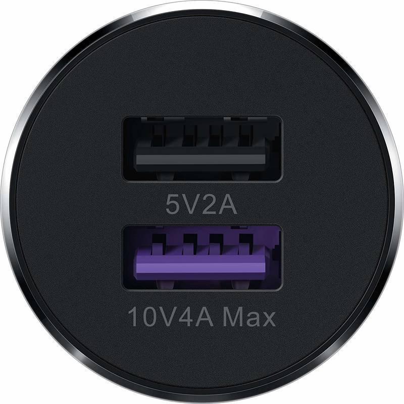 Adaptér do auta Huawei Super Charge CP37 šedý