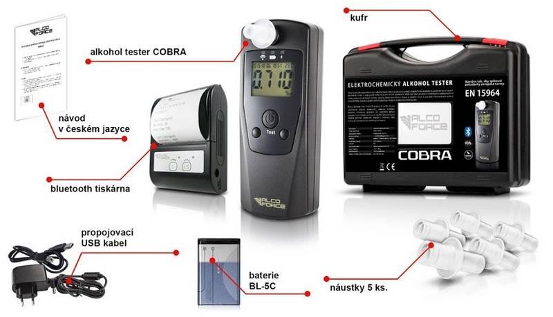 Alkoholtester Alco Force Cobra, Alkoholtester, Alco, Force, Cobra