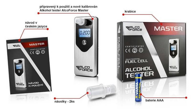Alkoholtester Alco Force Master, Alkoholtester, Alco, Force, Master