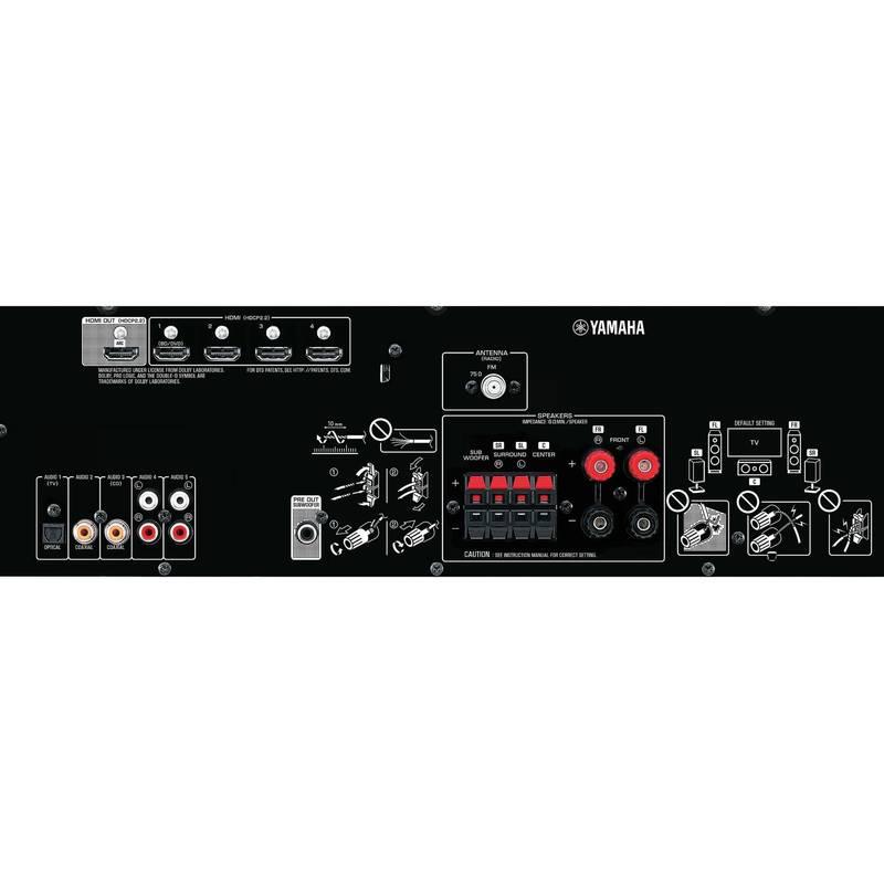 AV Receiver Yamaha HTR-2071 černý, AV, Receiver, Yamaha, HTR-2071, černý