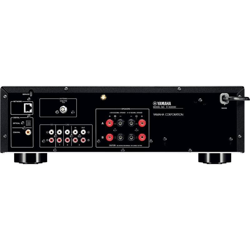 AV Receiver Yamaha R-N303D černý, AV, Receiver, Yamaha, R-N303D, černý