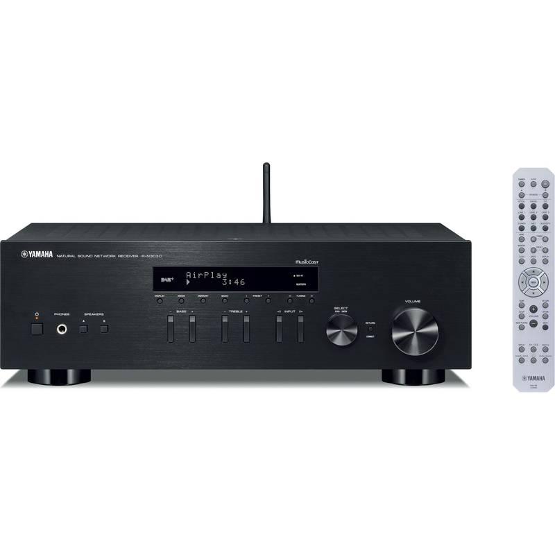 AV Receiver Yamaha R-N303D černý, AV, Receiver, Yamaha, R-N303D, černý