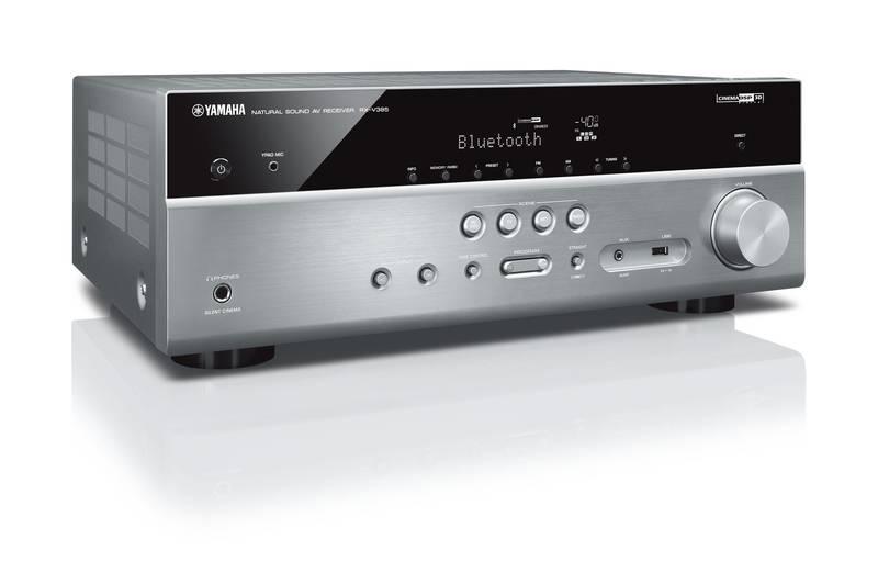 AV Receiver Yamaha RX-V385 stříbrný