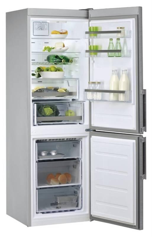 Chladnička s mrazničkou Whirlpool WDNF 82D IX H nerez