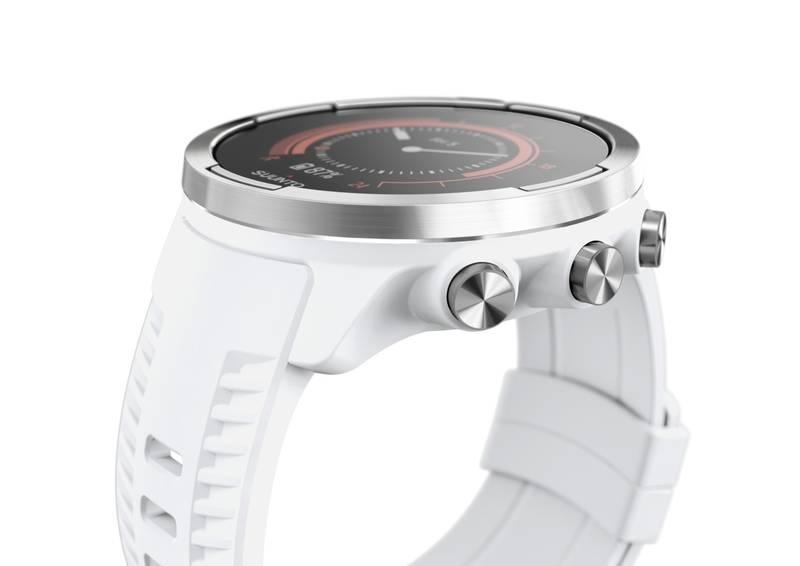 Chytré hodinky Suunto 9 Baro s hrudním pásem bílé