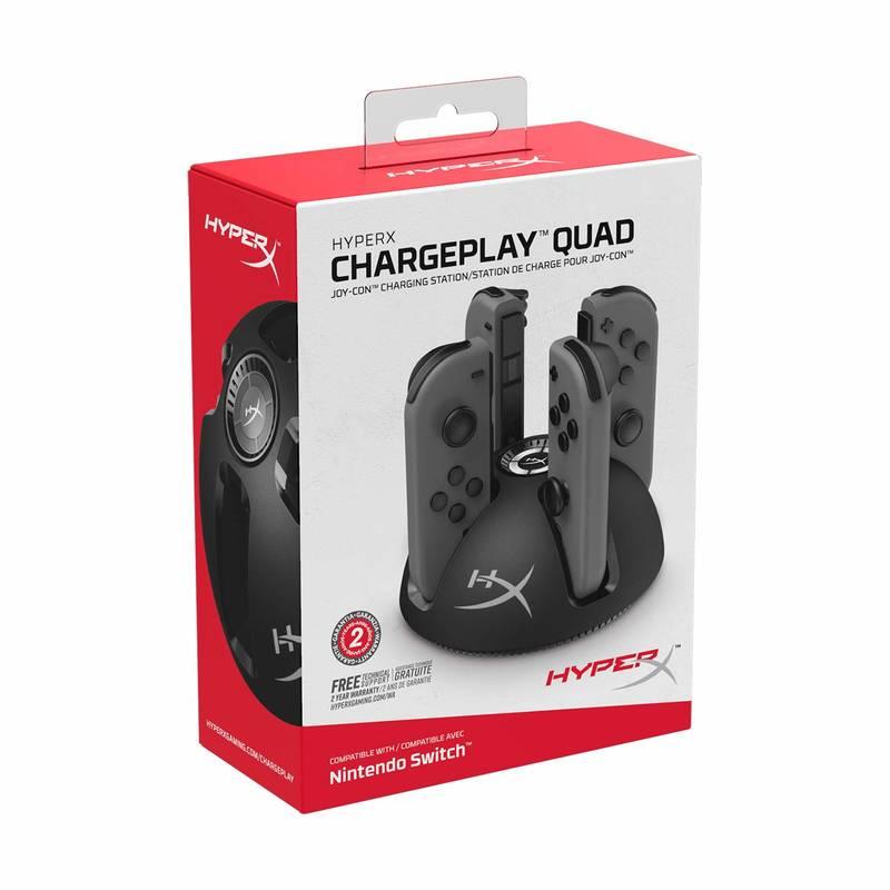 Dokovací stanice HyperX ChargePlay Quad pro Nintendo Joy-Con