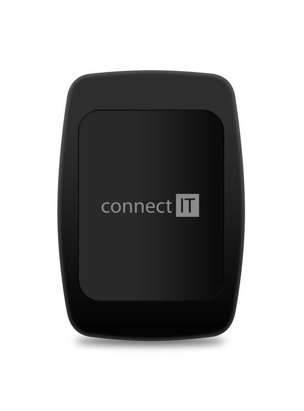 Držák na mobil Connect IT InCarz 6Strong360, magnetický, do mřížky černý