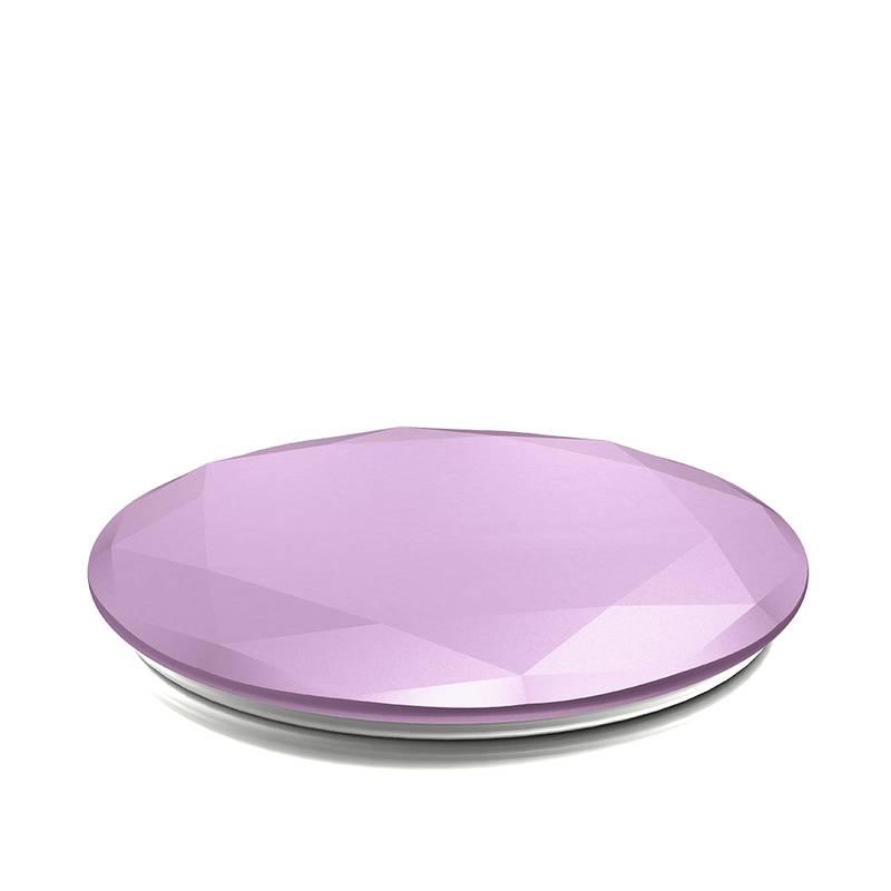 Držák na mobil PopSockets Lilac Metallic Diamond