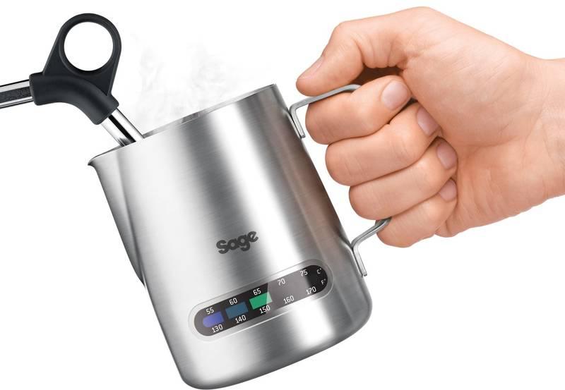 Espresso SAGE BES875BSS stříbrné