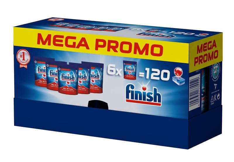 FINISH All-in-1 Max 6 x 20 ks Mega box