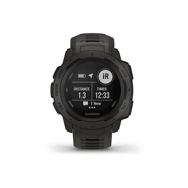 GPS hodinky Garmin Instinct černé