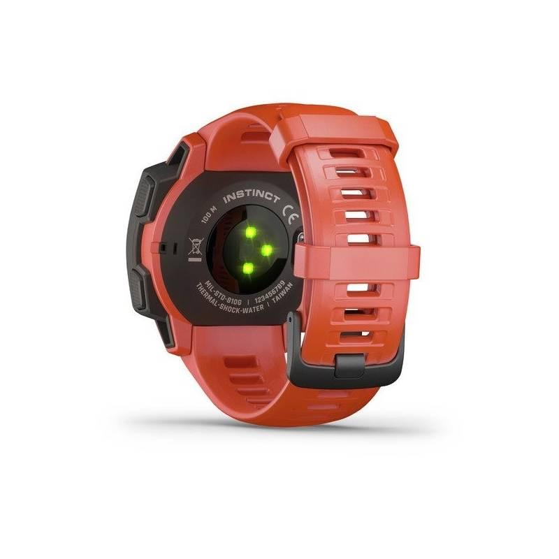 GPS hodinky Garmin Instinct červené