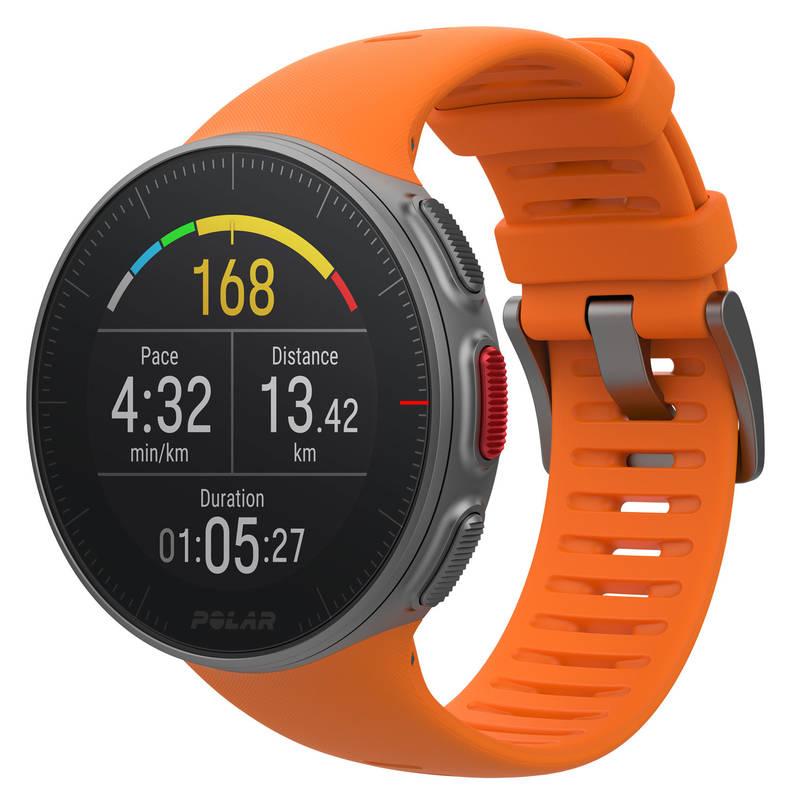 GPS hodinky Polar Vantage V - oranžové