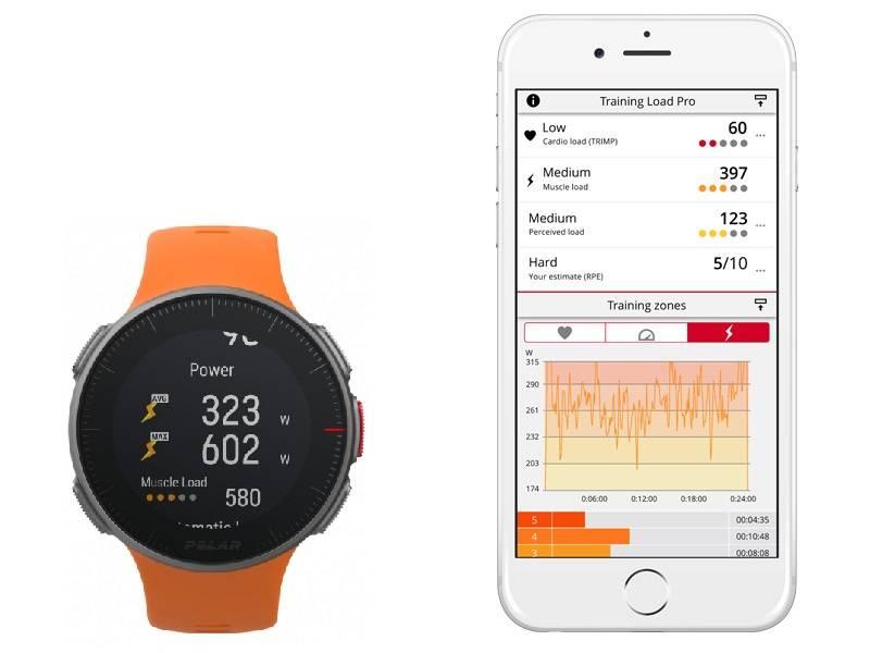 GPS hodinky Polar Vantage V - oranžové