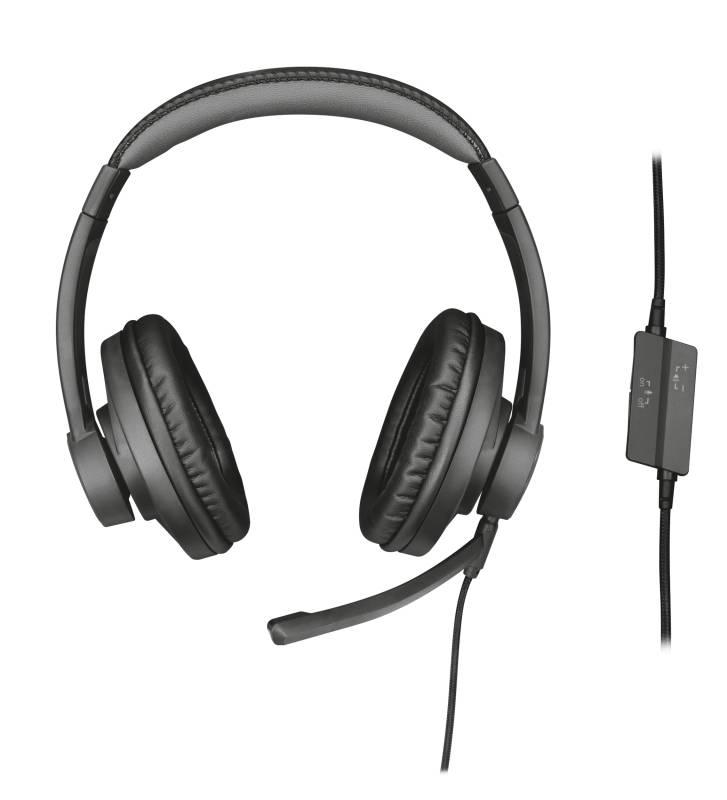 Headset Trust GXT 333 Goiya černý